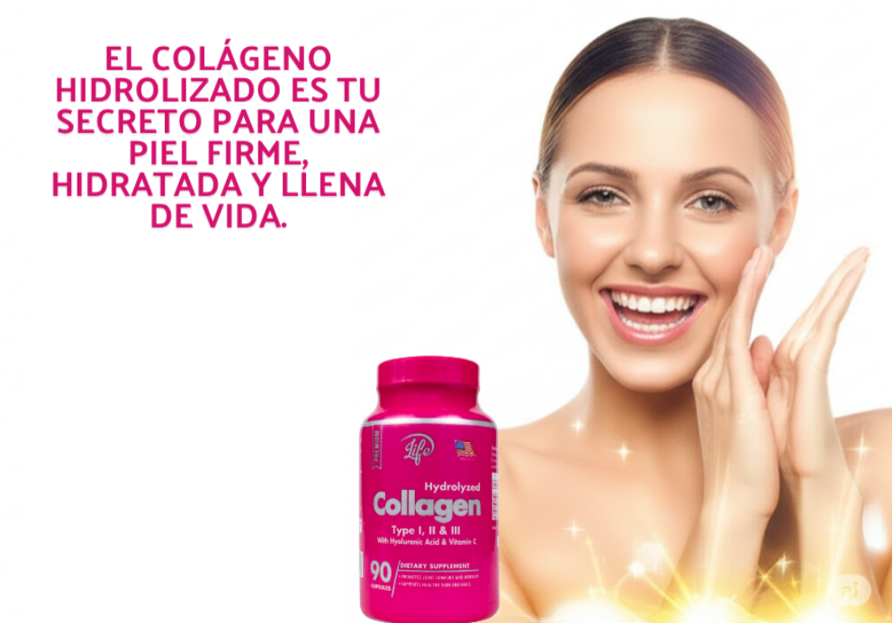 Colageno hidrolizado - Con Ácido Hialurónico y Vitamina C
