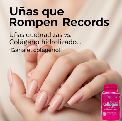 Colageno hidrolizado - Con Ácido Hialurónico y Vitamina C